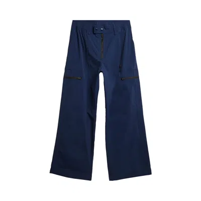 Pre-owned Adidas Originals Adidas X Wales Bonner Cargo Pants 'collegiate Navy' In Blue
