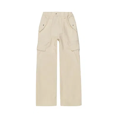 Pre-owned Adidas Originals Adidas X Wales Bonner Cargo Pants 'wonder White'