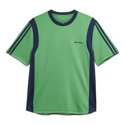 Adidas Originals Adidas X Wales Bonner Football T-shirt 'vivid Green'