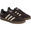 Adidas Originals Adidas By Wales Bonner Chocolate Calf Hair Adidas X Wales Bonner Gazzelle Sneakers In Brown