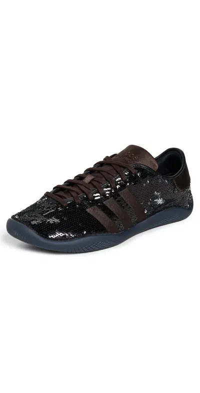 Adidas Originals Adidas X Wales Bonner Lo Pro Sequin Sneakers Black