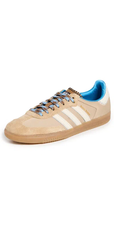 Adidas Originals Adidas X Wales Bonner Samba Sneakers Desert White In Desert White