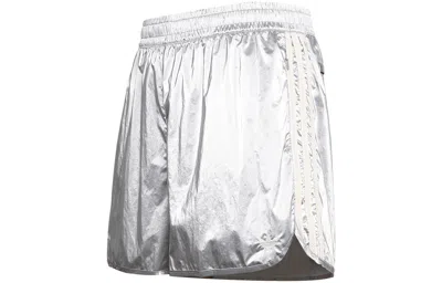 Pre-owned Adidas Originals Adidas X Wales Bonner Silver Shorts 'silver Metallic' - Im0421 In Silver/silver Metallic
