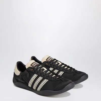 Adidas Originals Adidas X Wales Bonner Sneaker Wb Karintha Lo Satin Core Black/dark Brown/cream White