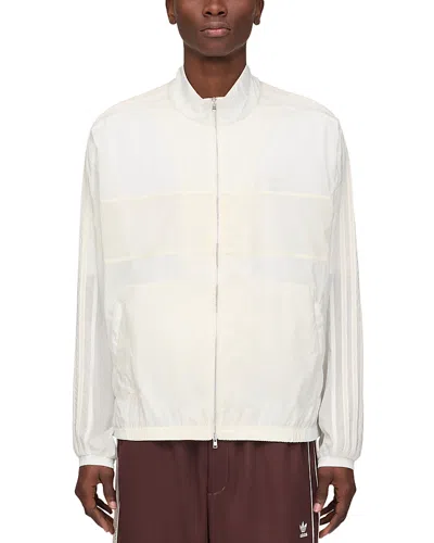 Adidas Originals Adidas X Wales Bonner Soft Block Track Jacket In Neutral