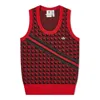 Adidas Originals Adidas X Wales Bonner Stripe Knit Vest 'red Black'