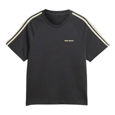 Adidas Originals Adidas X Wales Bonner Stripe T-shirt Asia Sizing 'black Beige'