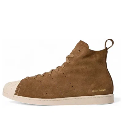 ADIDAS ORIGINALS ADIDAS X WALES BONNER SUPERSTAR HI 'BROWN'
