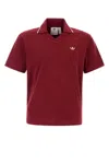 Adidas Originals Adidas X Wales Bonner Tiziano Red Terry Fabric Wales Bonner X Adidas Polo Shirt In Red