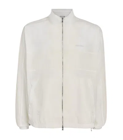 Adidas Originals Adidas X Wales Bonner Soft Block Track Jacket In Neutral