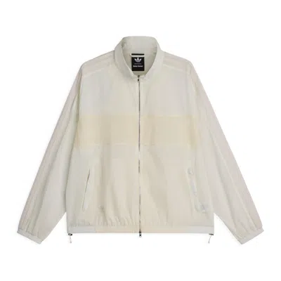 Adidas Originals Adidas X Wales Bonner Soft Block Track Jacket In Neutral