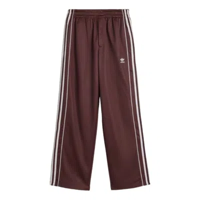 Adidas Originals Adidas X Wales Bonner Regular Fit Stripe Track Pants In Brown