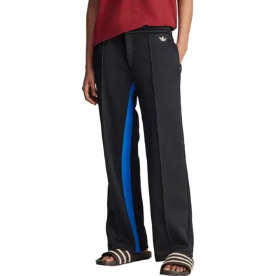 Adidas Originals Adidas X Wales Bonner X Wales Bonner Piqué Track Pants In Black
