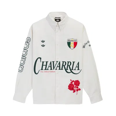 Pre-owned Adidas Originals Adidas X White Chavarria Button Up Shirt 'off White' | Men's Size Xs