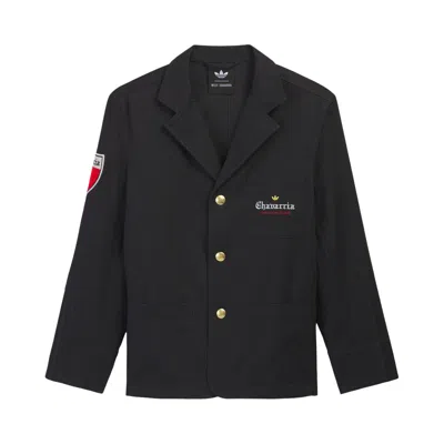 Pre-owned Adidas Originals Adidas X Willy Chavarria Players Twill Blazer Jacket 'black' | Men's Size M