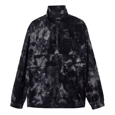 Adidas Originals Adidas Y-3 3-stripes Nylon Shell 1/2 Zip Jacket 'black Multi-color'