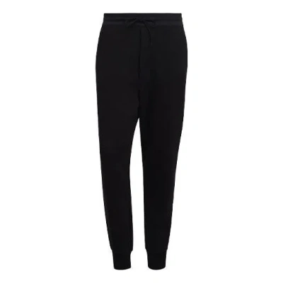 Adidas Originals Adidas Y-3 3-stripes Terry Cuffed Pants 'black'