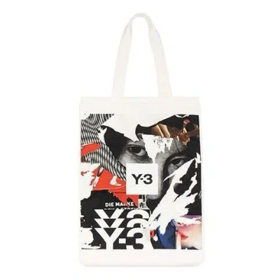 Adidas Originals Adidas Y-3 Ch1 Graphic Print Tote Bag 'off White'
