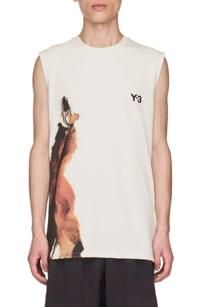 Adidas Originals Adidas Y-3 Climacool Graphic Tank In White