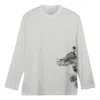 Adidas Originals Adidas Y-3 Graphic Long Sleeve T-shirt 'core White'