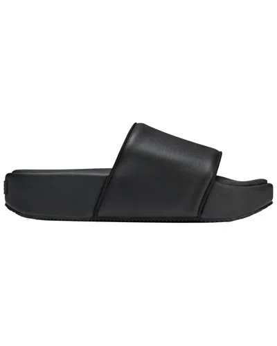 Adidas Originals Adidas Y-3 Leather Slide In Black