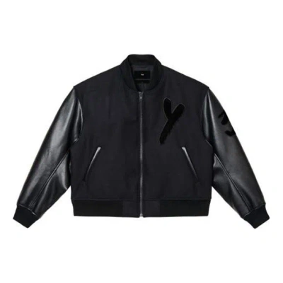 Adidas Originals Adidas Y-3 Letterman Jacket 'black'