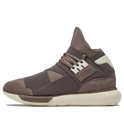 Adidas Originals Adidas Y-3 Qasa High 'brown Cream White'