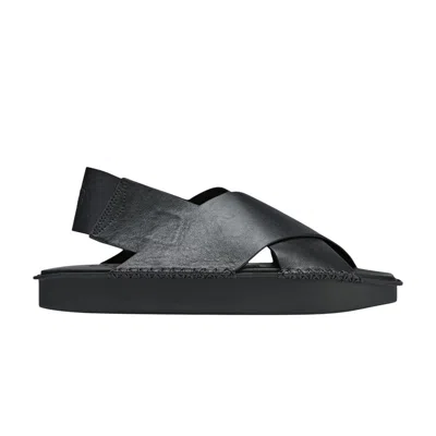Pre-owned Adidas Originals Adidas Y-3 Sandal 'triple Black' | Men's Size 4