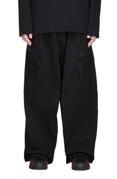 Adidas Originals Adidas Y-3 Ut Twill Cargo Pants In Black