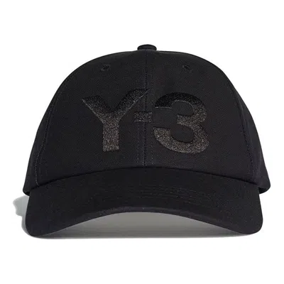 Adidas Originals Adidas Y-3 Classic Logo Cap 'black' In Pattern