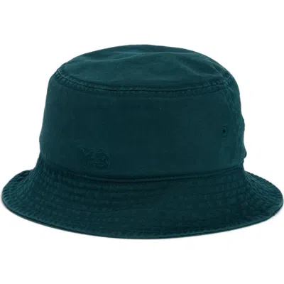 Adidas Originals Adidas Y-3 Cotton Bucket Hat In Blue