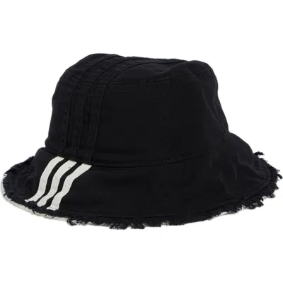 Adidas Originals Adidas Y-3 Stripe Bucket Hat In Black