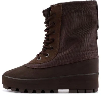 Adidas Originals Adidas Yeezy 950 Boot 'chocolate' In Burgundy