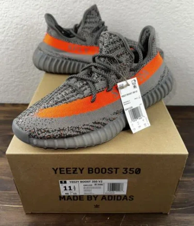 Pre-owned Adidas Originals Adidas Yeezy Boost 350 V2 (gw1229) ‘beluga Reflective' Deadstock Size 11.5 Men's In Gray