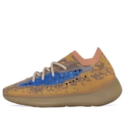 Adidas Originals Adidas Yeezy Boost 380 'blue Oat Non-reflective' In Gold