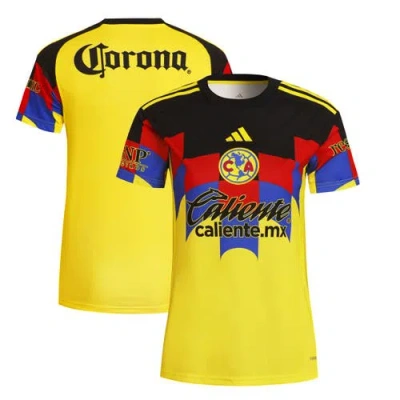 Adidas Originals Adidas Yellow Club America 2025/26 Home Replica Jersey
