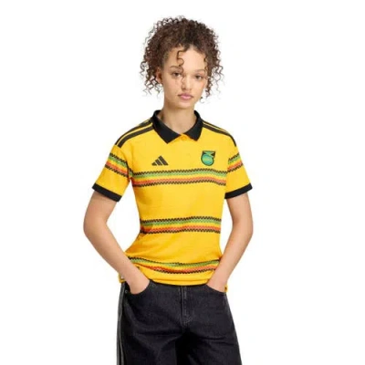 Adidas Originals Adidas Yellow Jamaica National Team 2026 Home Replica Jersey