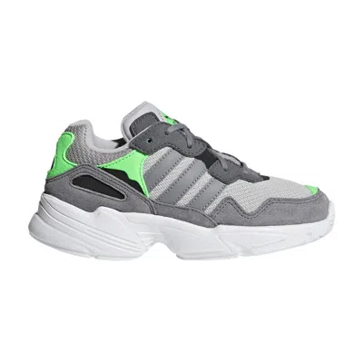 Pre-owned Adidas Originals Adidas Yung-96 J 'grey Green' | Kid's Size 2