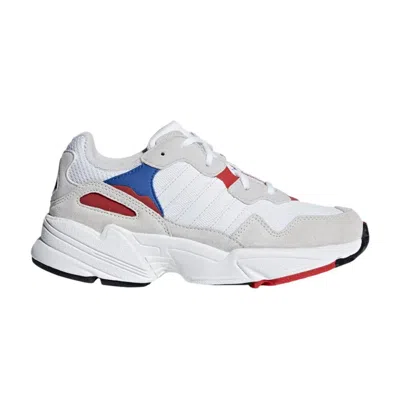 Pre-owned Adidas Originals Adidas Yung-96 J 'white Active Red' | Kid's Size 4.5