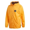 Adidas Originals Adidas Zipper Casual Sports Hooded Jacket Yellow
