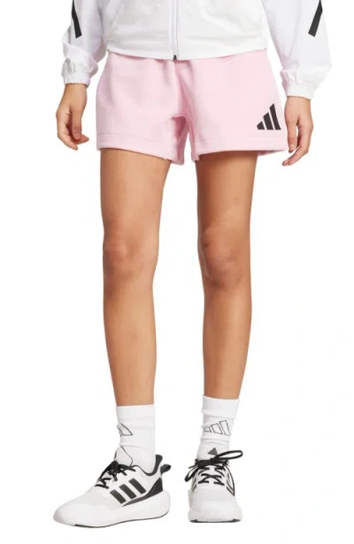 Adidas Originals Adidas Z.n.e. Primeknit Sweatshorts In Pink