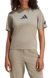 Adidas Originals Adidas Z.n.e. T-shirt In Clay