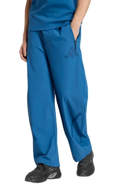 Adidas Originals Adidas Z.n.e. Woven Drawstring Pants In Blue
