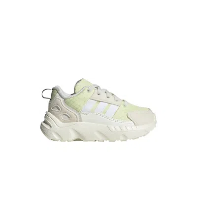 Pre-owned Adidas Originals Adidas Zx 22 I 'white Almost Lime' | Infant Size 5