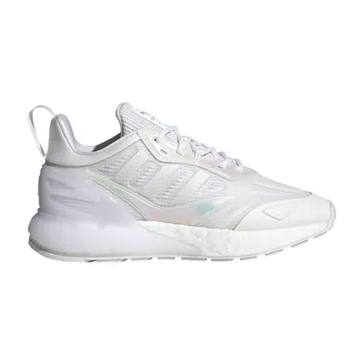 Pre-owned Adidas Originals Adidas Zx 2k Boost 2.0 J 'white Violet Tone' | Kid's Size 5.5