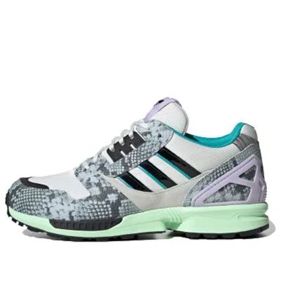 Adidas Originals Adidas Zx 8000 Lethal Nights 'grey Mint Green' In Multi