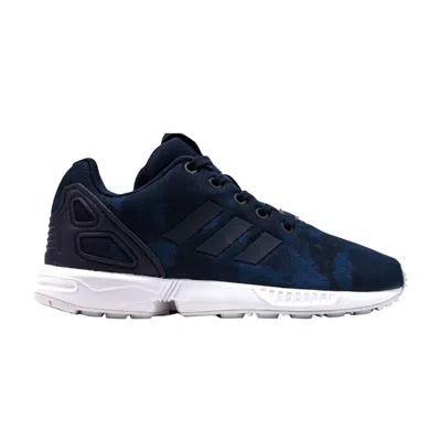 Pre-owned Adidas Originals Adidas Zx Flux C 'blue White' | Kid's Size 12.5