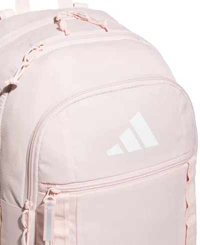 Adidas Originals Adidias Excel 7 Logo Laptop Backpack In Burgundy