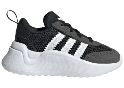 Pre-owned Adidas Originals Adifom 70s Comfort Closure Laces Grey Sneakers In Core Black/cloud White/grey Six In Multi