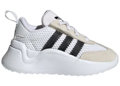 Pre-owned Adidas Originals Adifom 70s Comfort Closure Sneakers In Cloud White/core Black/chalk White In Multi